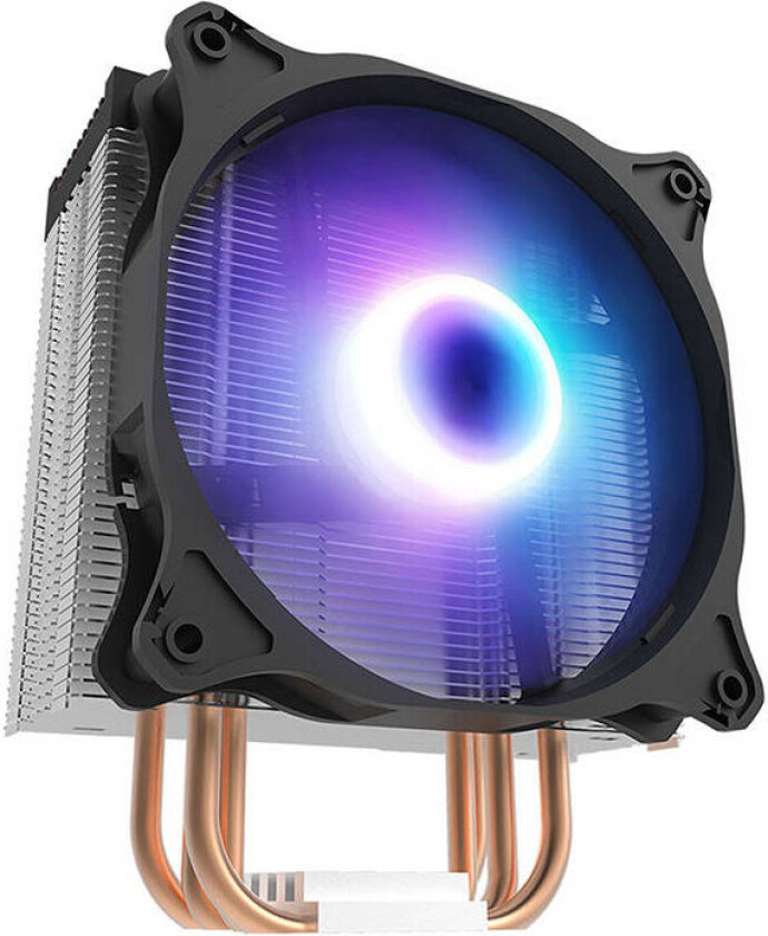 DeskFlash Darkair LED CPU-kjøler (1600RPM) 120mm