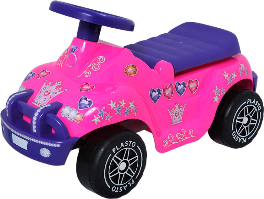 Plasto Offroad Princess Walking Car (1 år+)