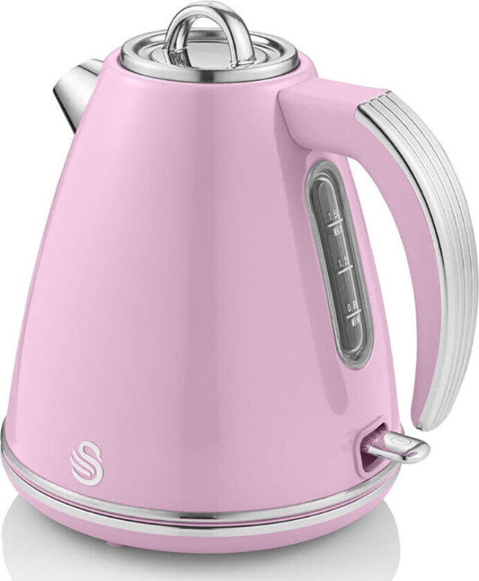 Swan elektrisk vannkoker 3000W (1,5 liter) Rosa