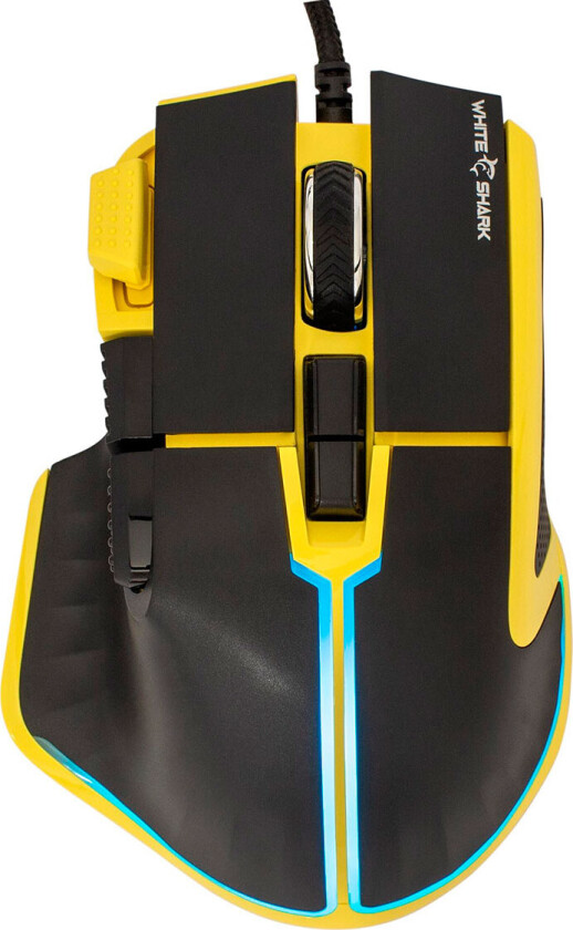 White Shark GM-9006 Marrok Gaming Mouse (12 000 DPI) Gul