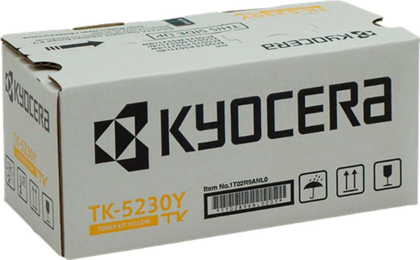 TK-5230Y Tonerkassett (2200 sider) Gul