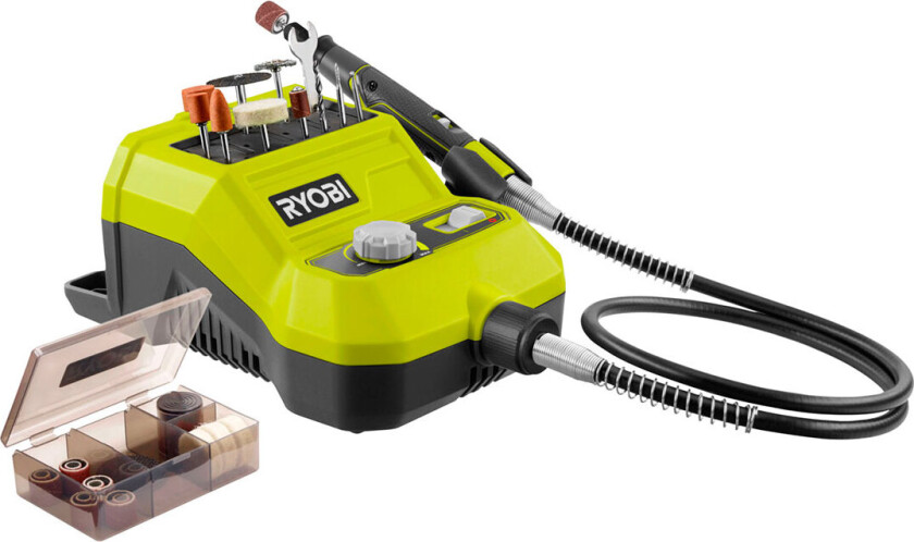 Ryobi R18RT-0 One+ multiverktøy med tilbehør - uten batteri (18V)