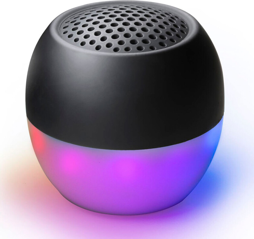 Boompods Tide Round Soundflare Bluetooth-høyttaler - Svart