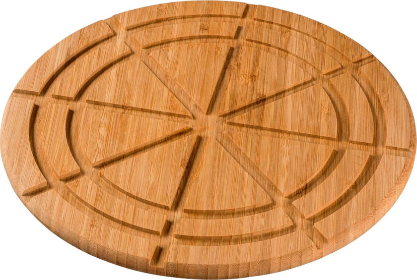 Zassenhaus Bamboo Pizza skjærebrett (30x1,5 cm)