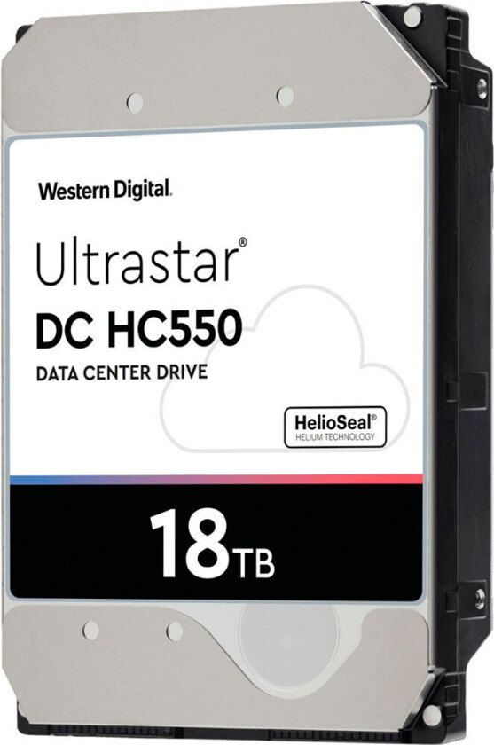 WD 18TB Ultrastar HC550 0F38353 HDD - 7200RPM - 3,5tm