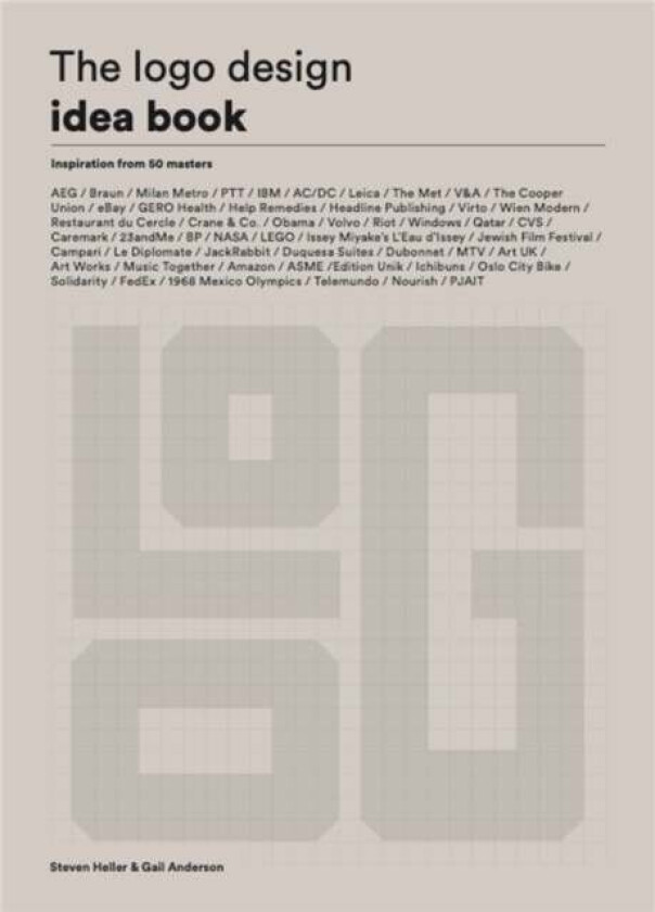 The Logo Design Idea Book av Steven Heller, Gail Anderson