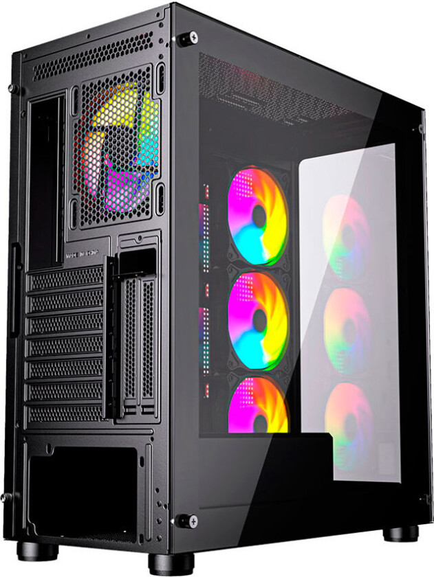 Gembird CCC-FC-X450MAX ARGB Gaming PC-deksel (ATX/EATX/Mini-ATX)