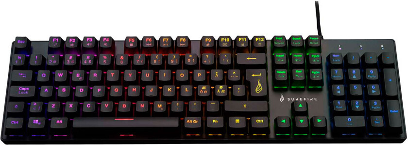 Surefire KingPin M1 Gaming Tastatur m/RGB (mekanisk)