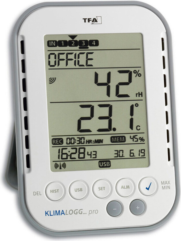 TFA 30.3039 K KLIMALOGG Pro Professional Thermo Hygrometer