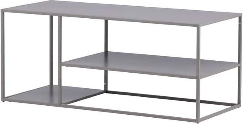 Staal sofabord lysegrå.