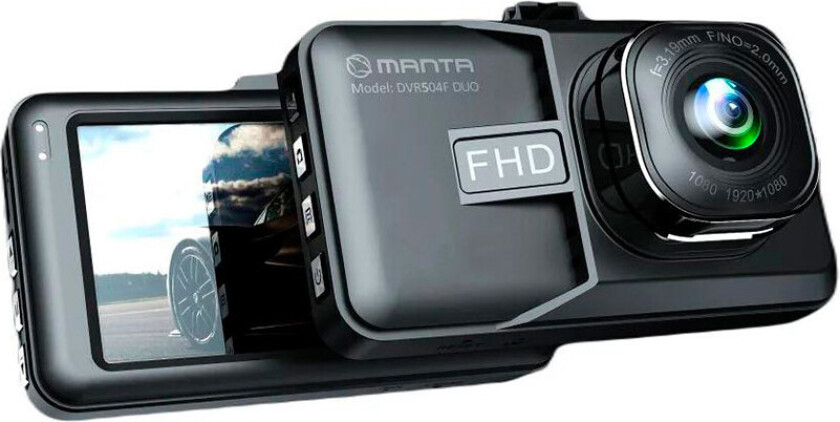 Manta DVR504F DUO Bilkamera - 3tm (140 gr.)