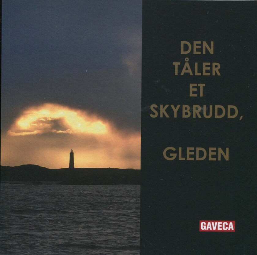 Den tåler et skybrudd, gleden av Anders Myhren