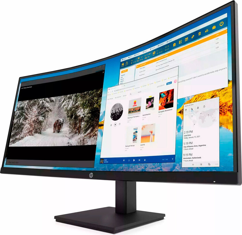 M34d Curved 34tm LED - 3440x1440/100Hz - VA, 5ms