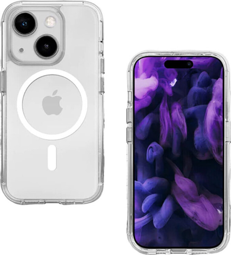 Laut Crystal Matter X-deksel t/iPhone 15 Pro (MagSafe) Crystal Clear