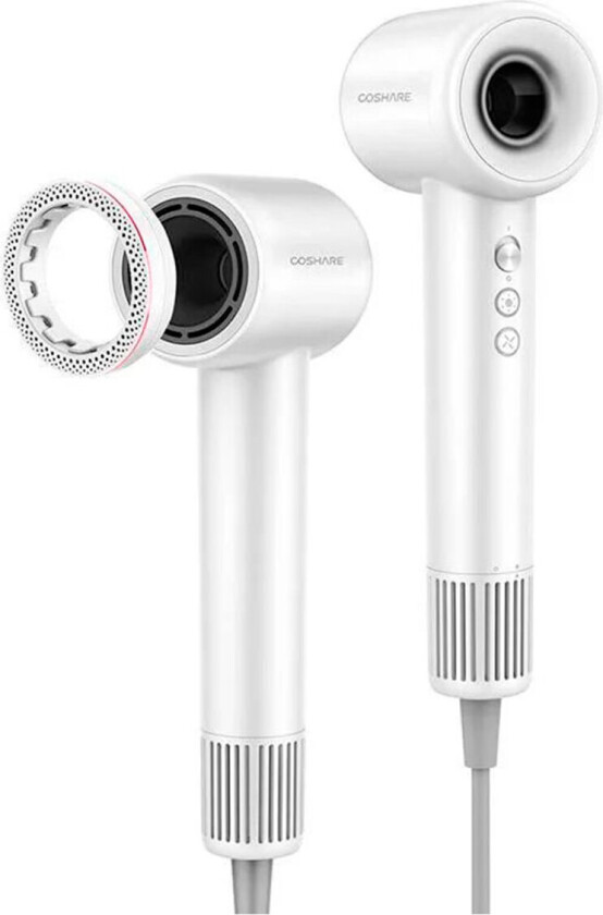 Coshare HD10E Hårføner (1600W) Hvit