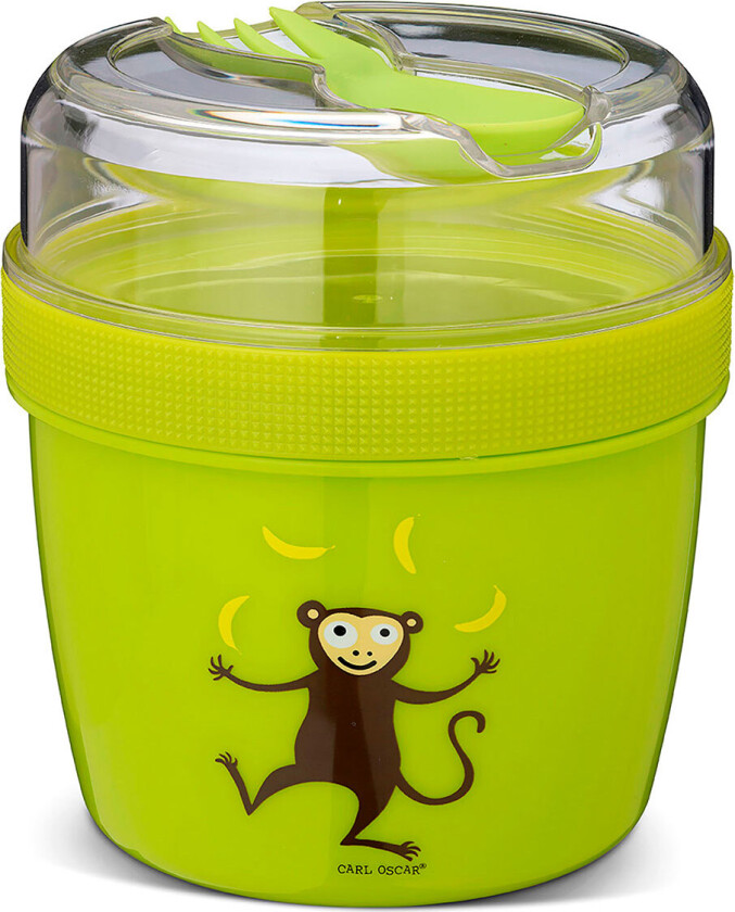 Carl Oscar Nice Cup Matboks m/kjøleelement (600+300ml) Lime