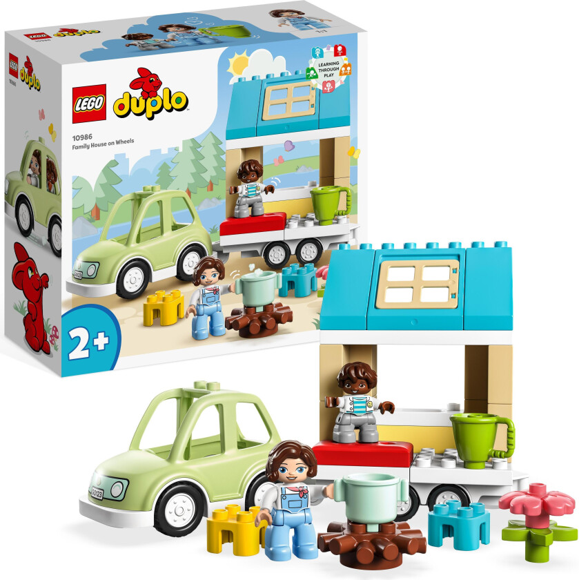 Lego Duplo - Hus På Hjul 10986