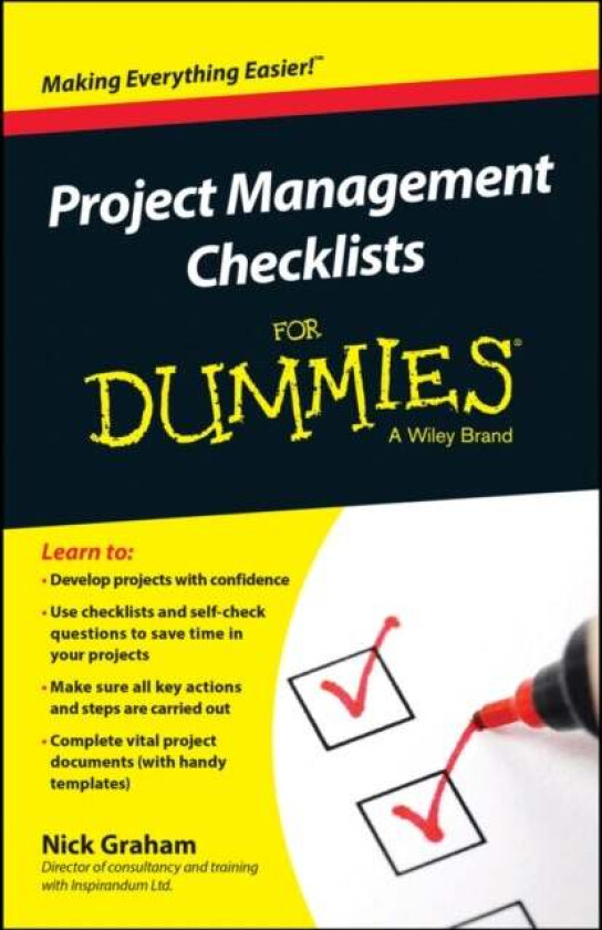 Project Management Checklists For Dummies av Nick (Inspirandum) Graham