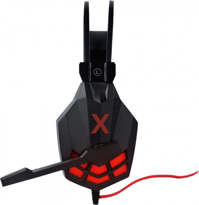 Maxlife MXGH-200 spillhodesett (3,5 mm) svart