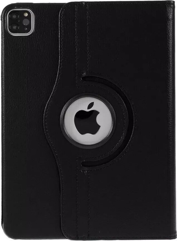 iPad Pro 12.9" (2022 / 2021 / 2020 / 2018) Skinndeksel med 360 Graders Stativfunksjon - Svart