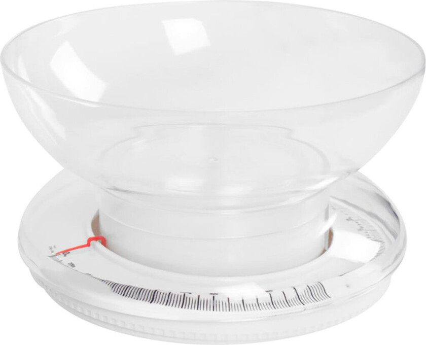 Salter 811 Analog kjøkkenvekt m/skål (3kg/1g)