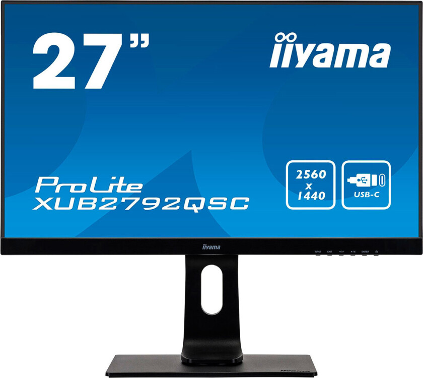 Iiyama ProLite XUB2792QSC-B1 27tm LED - 2560x1440/75Hz - IPS, 4ms