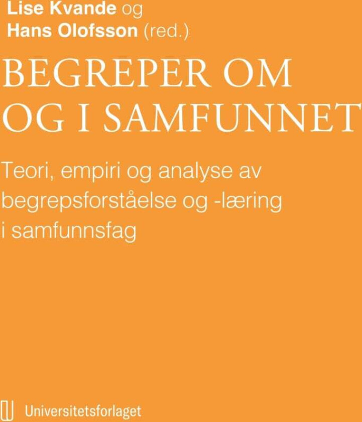 Begreper Om Og I Samfunnet