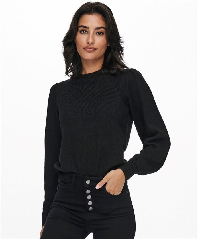 Jdy Rue L/s Pullover Knit Svart 2XL