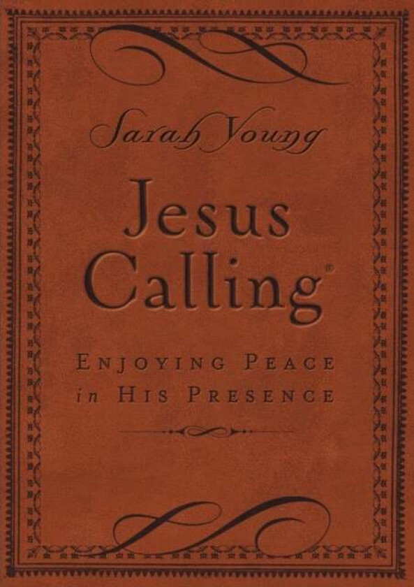 Jesus Calling, Small Brown Leathersoft, with Scripture References av Sarah Young