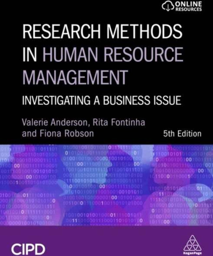 Research Methods in Human Resource Management av Valerie Anderson, Dr Rita Fontinha, Dr Fiona Robson