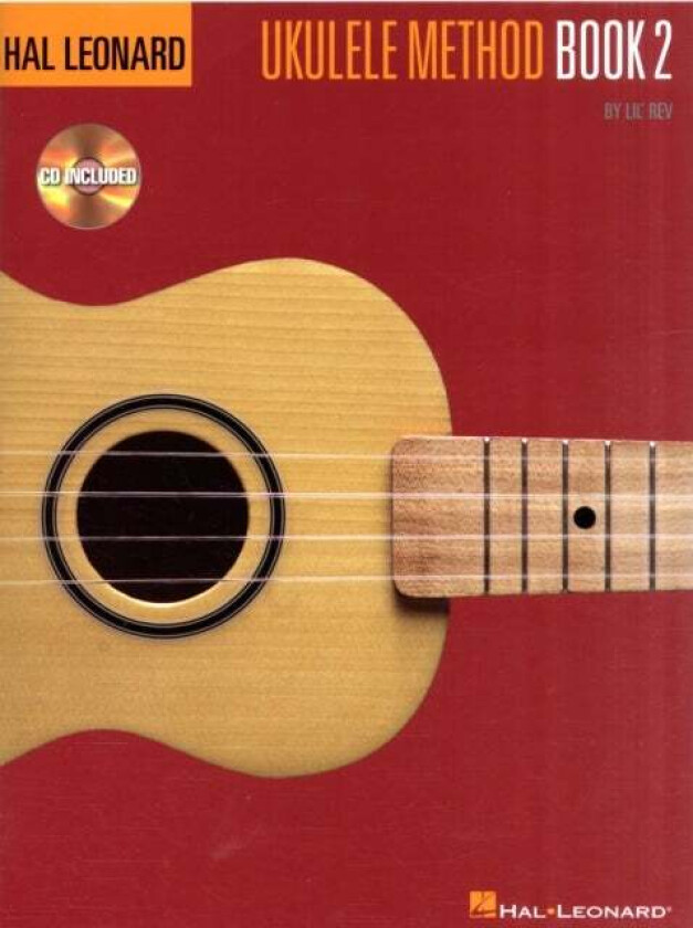 Hal Leonard Ukulele Method Book 2 & Audio av Lil' Rev