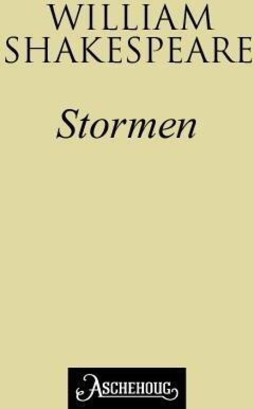 Stormen av William Shakespeare