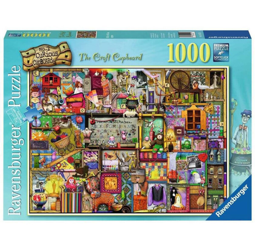 Puslespill 1000 Brikker - The Craft Cupboard