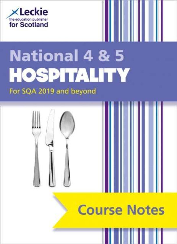 National 4/5 Hospitality av Edna Hepburn, Lynn Smith, Leckie