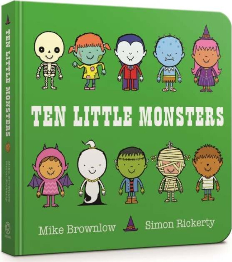 Ten Little Monsters Board Book av Mike Brownlow