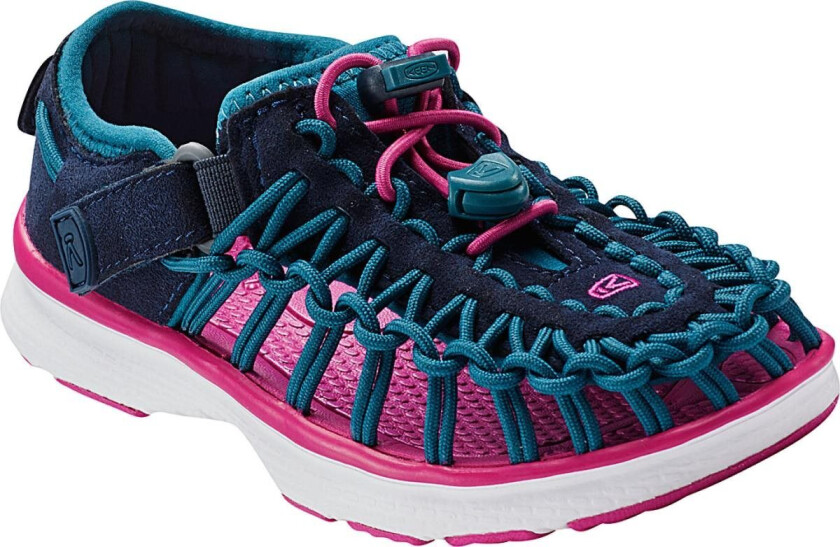 Uneek O2 Sandals Kids Dress Blues/Very Berry