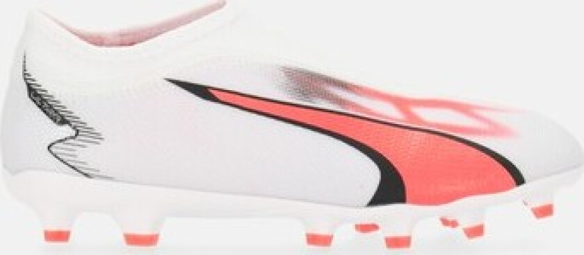 Ultra Match Ll Fg/Ag Jr, Puma White-Puma Black-Fire Orc, 38