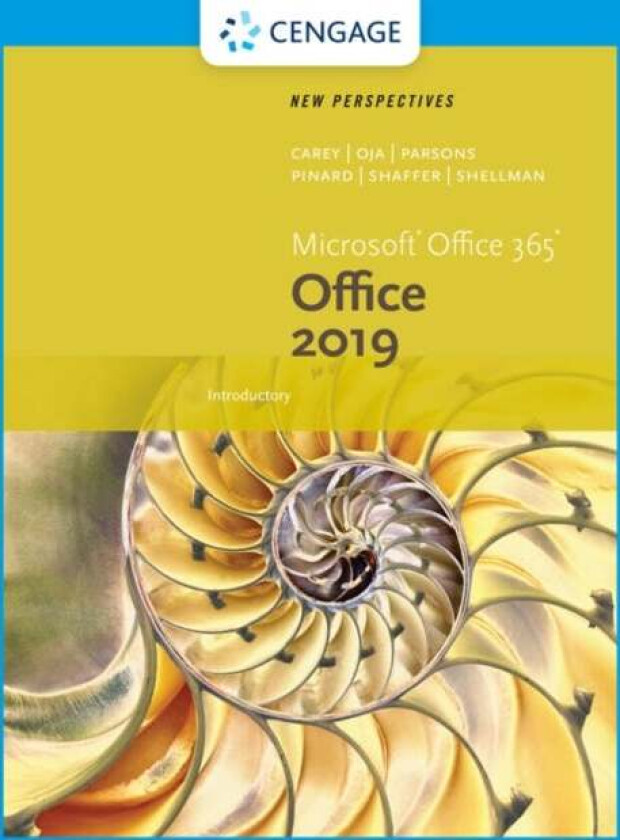 New Perspectives Microsoft Office 365 & Office 2019 Introductory av Mark (Gaston College) Shellman, Patrick (Carey Associates Inc.) Carey, Katheri