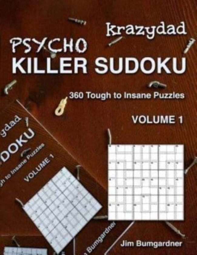 Krazydad Psycho Killer Sudoku Volume 1 av Jim Bumgardner