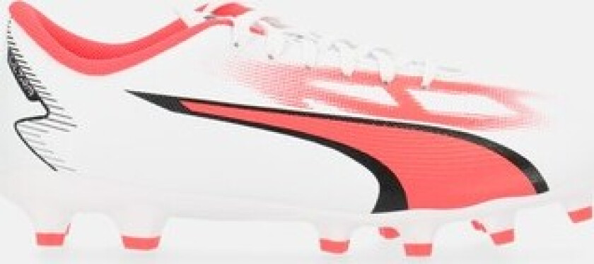 Ultra Play Fg/Ag Jr, Puma White-Puma Black-Fire Orc, 32