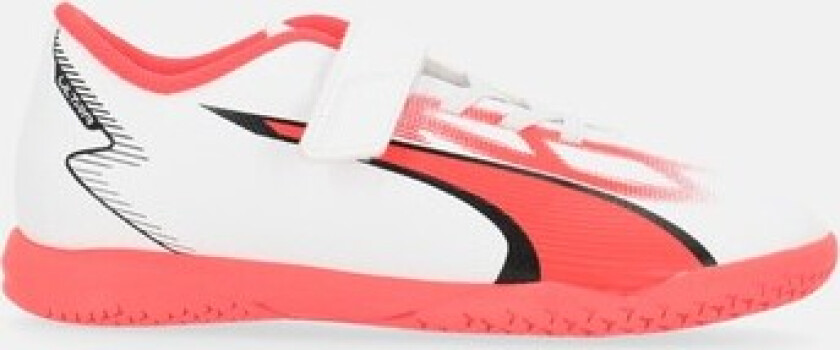 Ultra Play It V Jr, Puma White-Puma Black-Fire Orc, 34