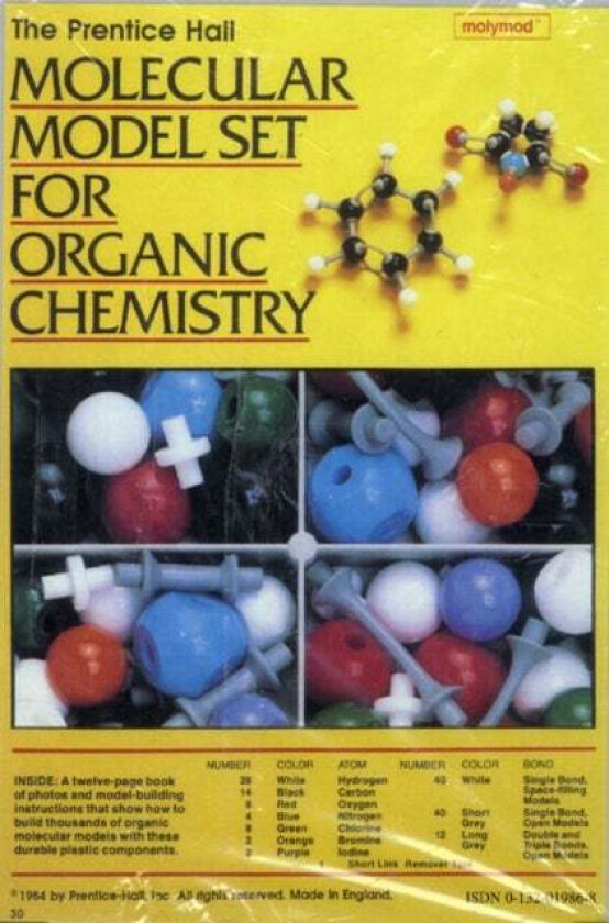 Molecular Model Set for Organic Chemistry av NONE
