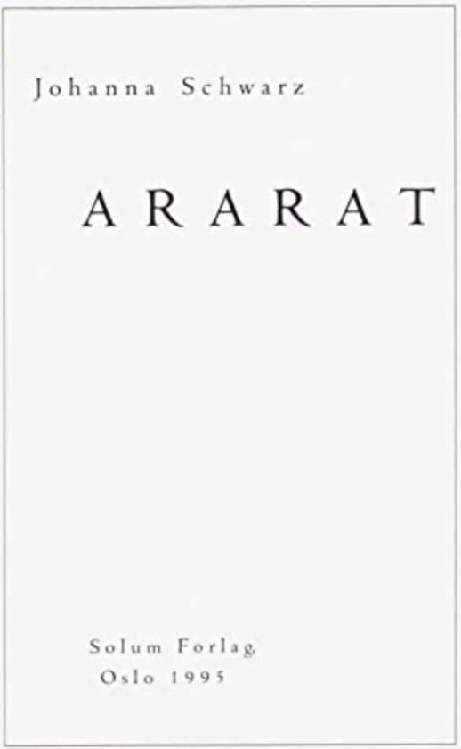 Ararat av Johanna Schwarz