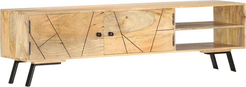 TV-benk 140x30x40 cm heltre mango