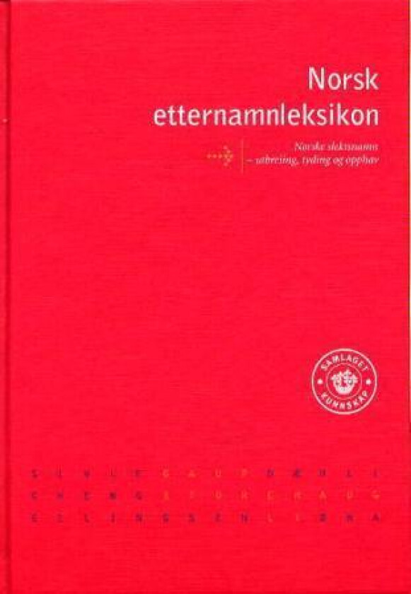 Norsk etternamnleksikon av Olav Veka