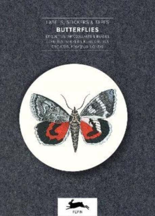 Butterflies: Label & Sticker Book av Pepin Press