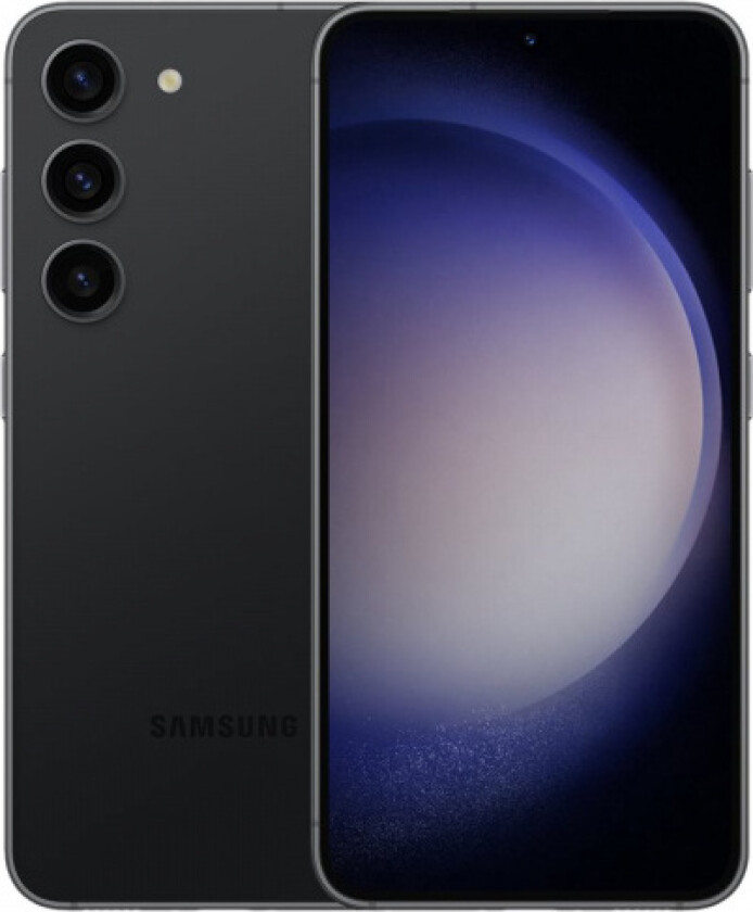 Galaxy S23 - 5G smarttelefon - dobbelt-SIM - RAM 8 GB / Internminne 128 GB - OLED-display - 6.1 - 2340 x 1080 piksler (120 Hz) - 3x bakkamera 50 MP, 12 MP, 10 MP - front camera 12 MP - fantomsvart