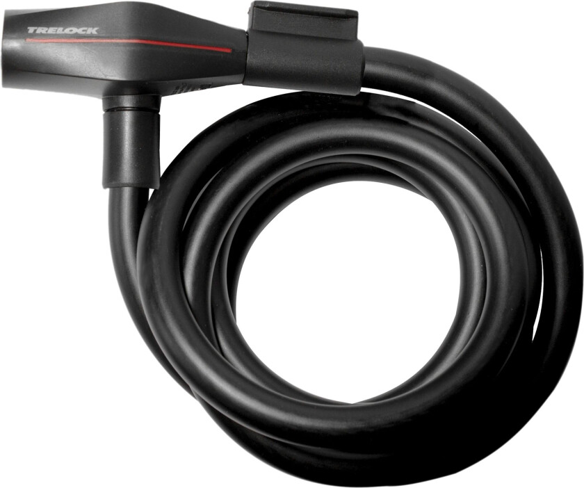 SK 415 180/15 key, sykkellås med nøkkel BLACK