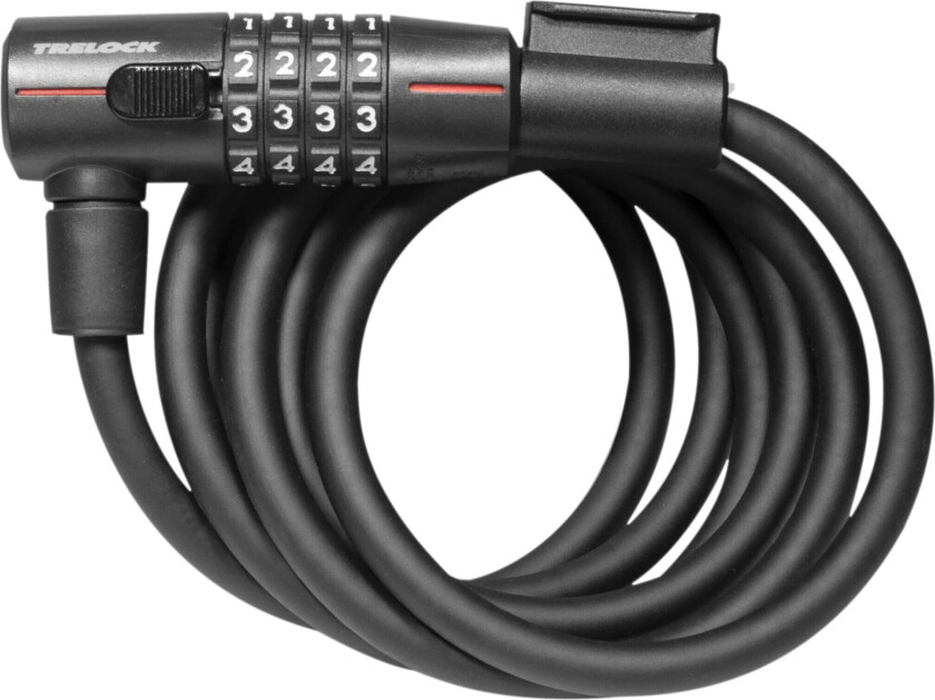 SK 312 Code 180/12, sykkellås, kode BLACK