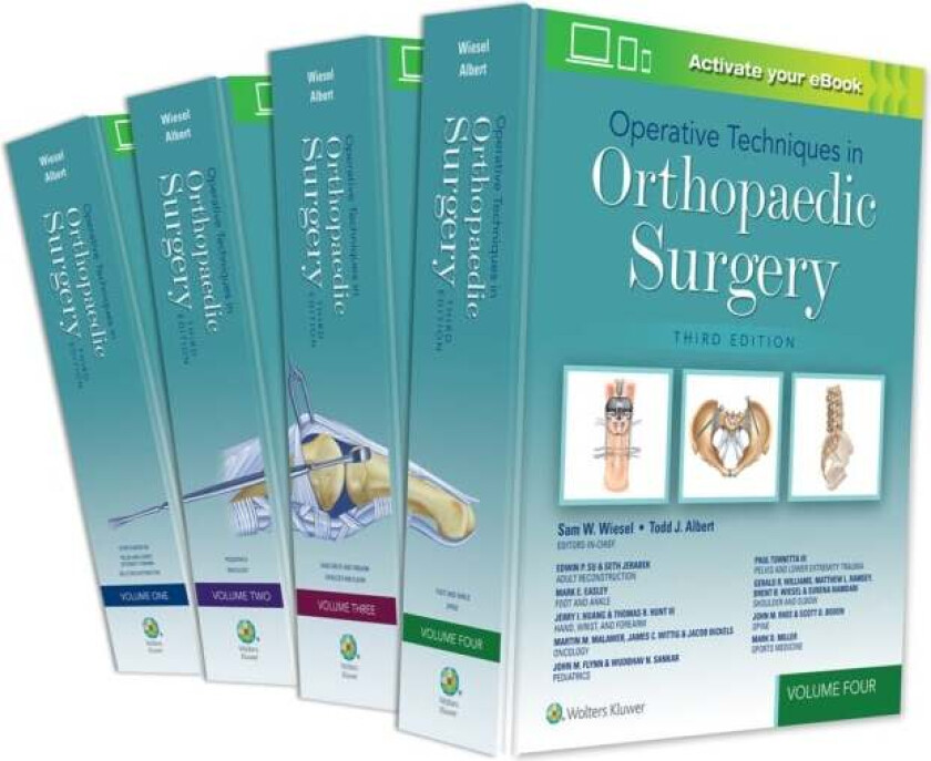 Bilde av Operative Techniques in Orthopaedic Surgery (includes full video package) av Sam W. Wiesel